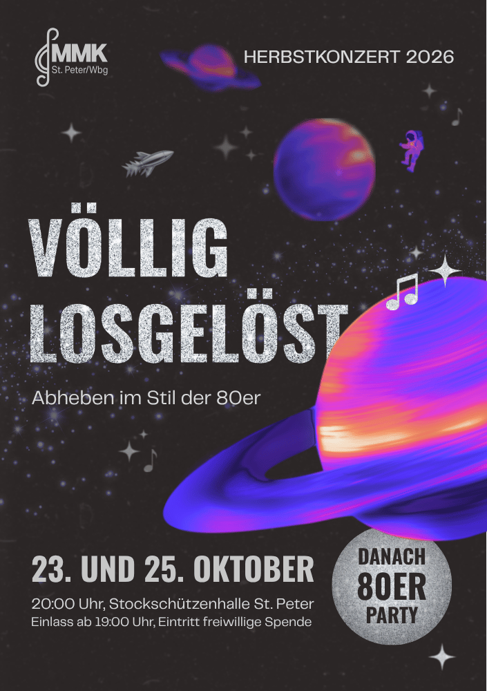 Einladung Herbstkonzert 2026